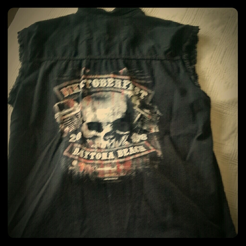 Harley cut off sleeve never worn